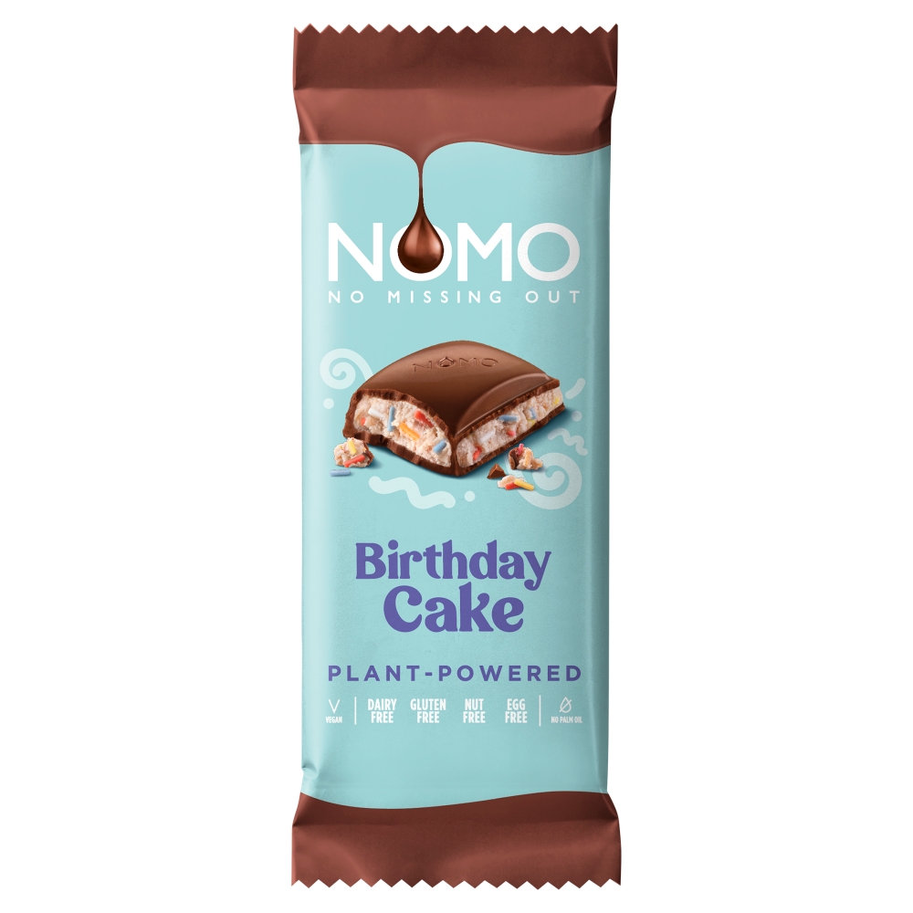 319446_1.jpg NOMO Birthday Cake XL Bar 127g - Image 1