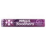 Halls Soothers Blackcurrant Juice Sweets 45g