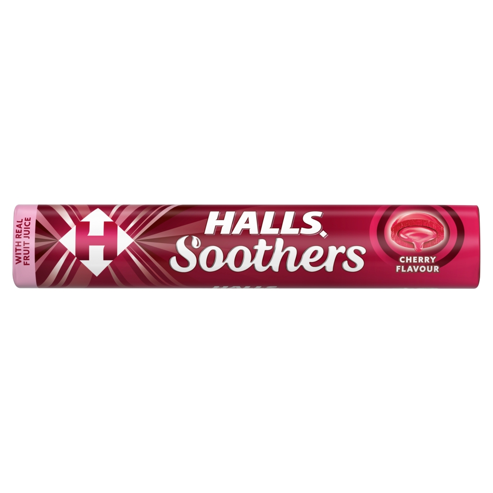 36195_a_23.jpg Halls Soothers Cherry Flavour 45g - Image 1