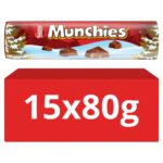 Munchies Milk Chocolate & Caramel Giant Tube 80g
