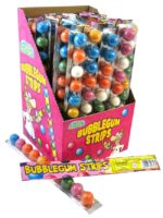 Crazy Candy Factory Bubblegum Strips 30g