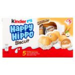 Kinder Happy Hippo Milk Chocolate and Hazelnut Biscuits Multipack 5 Pack 103.5g - Image 2