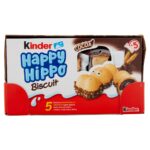 Kinder Happy Hippo Chocolate Cream Biscuits Multipack 103.5g - Image 2
