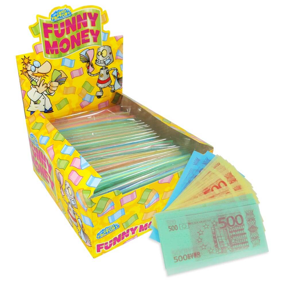 43354_a.jpg Crazy Candy Factory Edible Paper Funny Money - Image 1