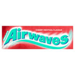 Airwaves Cherry Menthol Flavour Sugarfree Chewing Gum 10 Pieces - Image 2