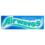 Airwaves Menthol & Eucalyptus Sugarfree Chewing Gum 10 Pieces - Image 2