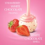 Lindt Strawberries & Cream Chocolate Truffles Box 200g - Image 3