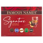 Famous Names Signature Chocolate Liqueurs Collection 185g