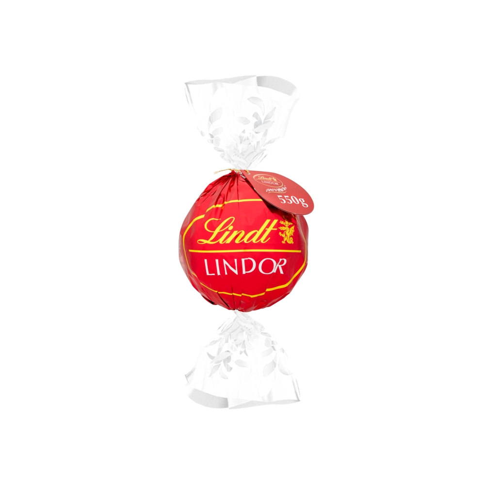 54502_lindt_lindor_maxi_ball_a0.jpg Lindt Lindor Milk Chocolate Truffles Extra Large Maxi Ball 550g - Image 1
