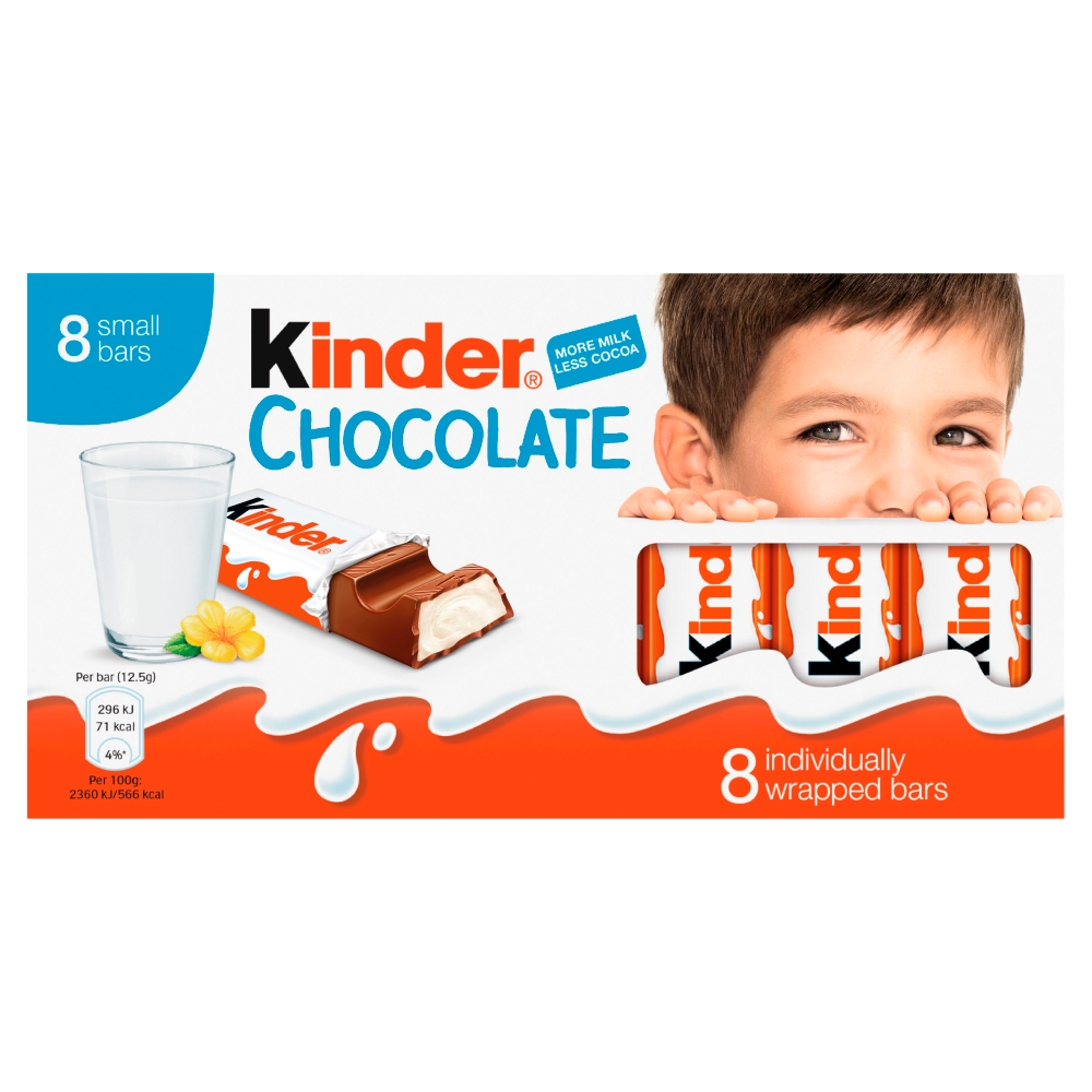 60258_a_23.jpg Kinder Chocolate 8 Pack - Image 1