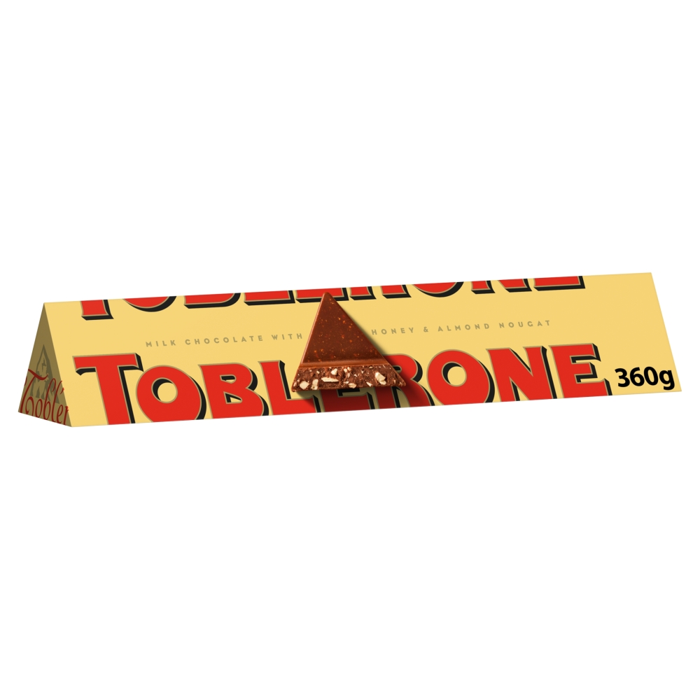 81935.jpg Toblerone Milk Chocolate Bar 360g - Image 1
