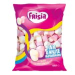 Frisia Pink & White Marshmallows 1kg - Image 2