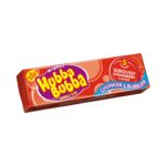 Hubba Bubba Seriously Strawberry Flavour Bubble Gum 5 Chunky Chews - Image 2