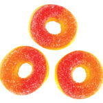 Fundy Gummy Mini Peach Rings 2kg