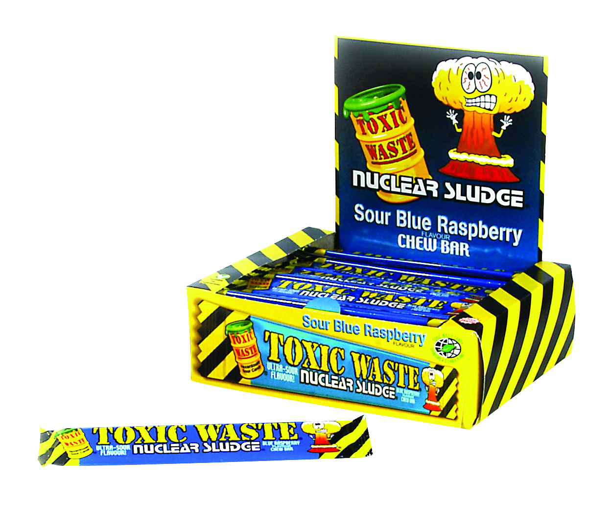 NSTWCB.jpg Toxic Waste Blue Raspberry Chew Bars 20g - Image 1